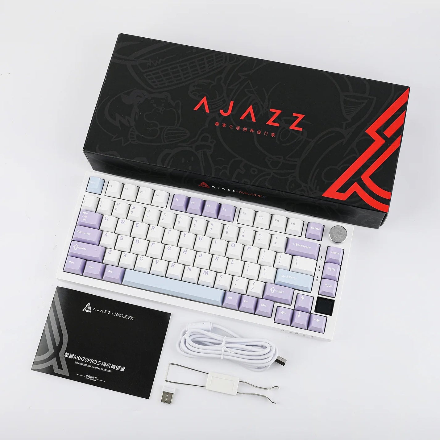 Ajazz AK820 Pro- Flying Fish Switch
