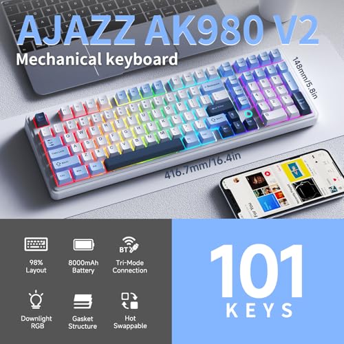 Ajazz ak980 Keyboard