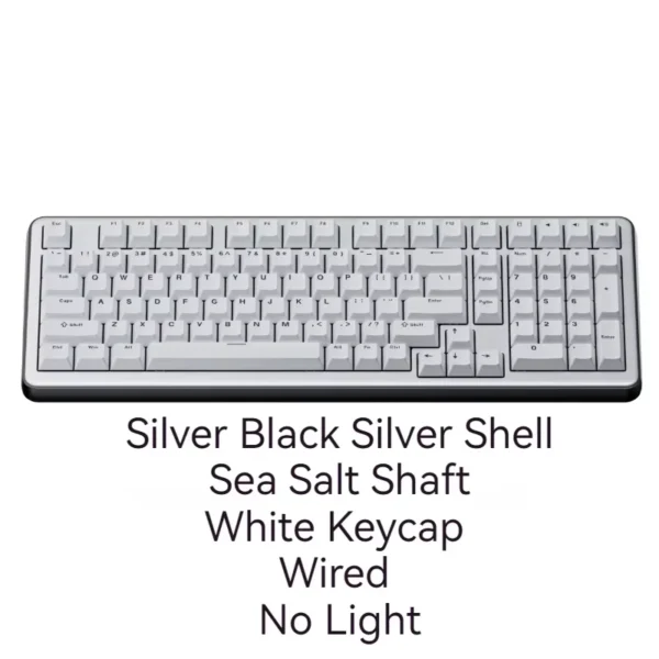 Ajazz Ac100 Mechanical Keyboard Aluminum Alloy Three Mode Bluetooth (4)