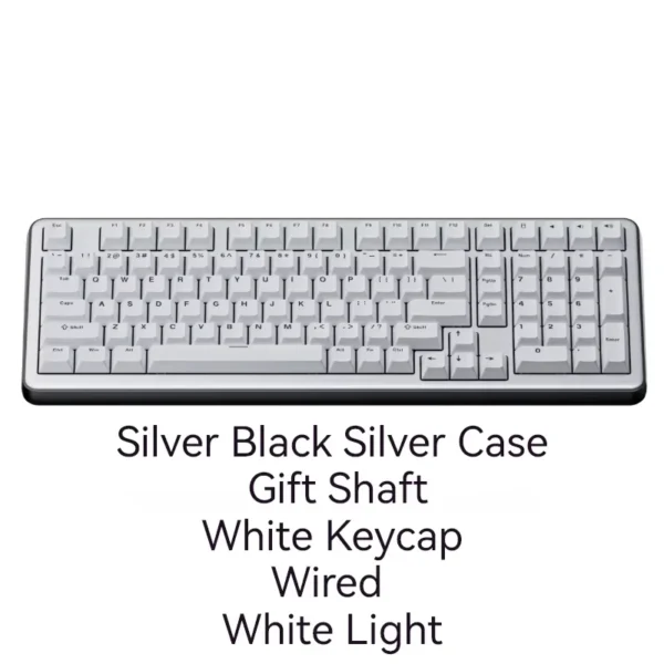 Ajazz Ac100 Mechanical Keyboard Aluminum Alloy Three Mode Bluetooth (8)